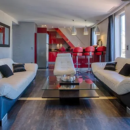 Rg Duplex - Sea View - Palais & Croisette - Luxury By Lra Apartment *