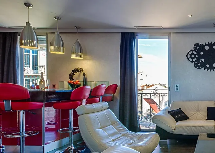 아파트 Rg Duplex - Sea View - Palais & Croisette - Luxury By Lra *