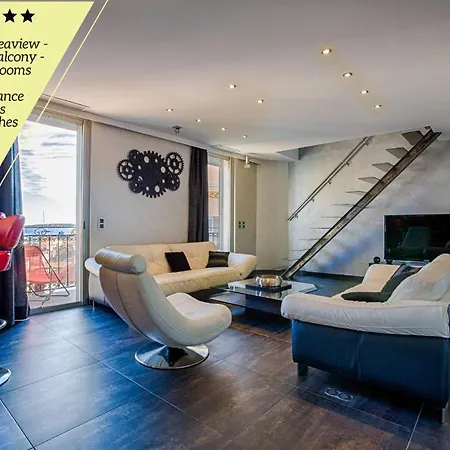 Lägenhet Rg Duplex - Sea View - Palais & Croisette - Luxury By Lra *